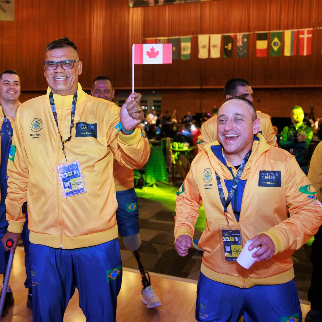 InvictusGames25's tweet photo. 🌍 Tonight, we came together to celebrate the incredible Nations participating in the Invictus Games Vancouver Whistler 2025, presented by ATCO and Boeing, at the Nations Welcome Reception.

As we embark on this unforgettable journey, we stand united in the power of sport, healing, and community. Welcome to Vancouver and Whistler—let the Games begin! 💛🔥

#IAMReady