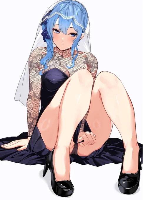 スイチャン。こういうドレス好き。差分は裏アカ 