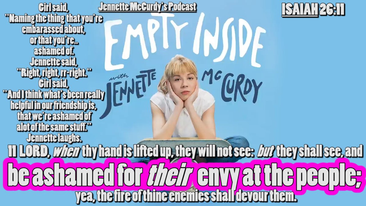 Victorcarjan's tweet image. KJV ISAIAH 26:11 #JennetteMcCurdy #EmptyInside #Podcast #Jealousy #Envy #Shame #HelpusGodthatmadeearthinjesusname #Isaiah #Bible #Scripturepictures #Biblestudy #Deafministry #sabbath #Jews #gentiles
