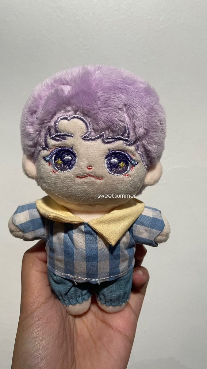 sweetsummerzz's tweet image. WTS Want to Sell

NCT Taeyong purple hair 
Doll 15 cm from lty bar

💰 230k

✅ incl hat &amp;amp; clothes
✅ good condi
✅ co 🍊 / split pay
❌ adm 🍊

📍 Jateng, INA