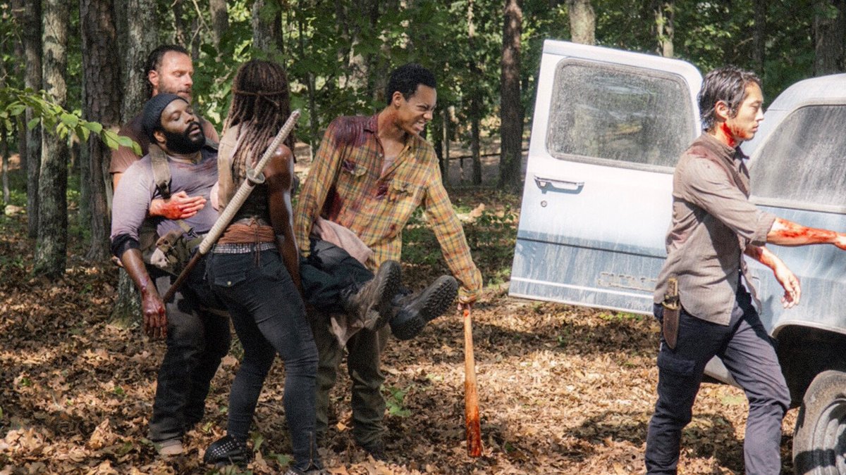 walkingdeadlatm's tweet photo. Tyreese múrio hace 10 años en el episodio titulado “What Happened and What’s Going On.” 💔 https://t.co/24ZeEmDMwi