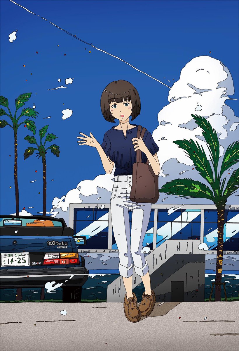 「#魅力のある青を見せてください 」|ヴォルフのイラスト