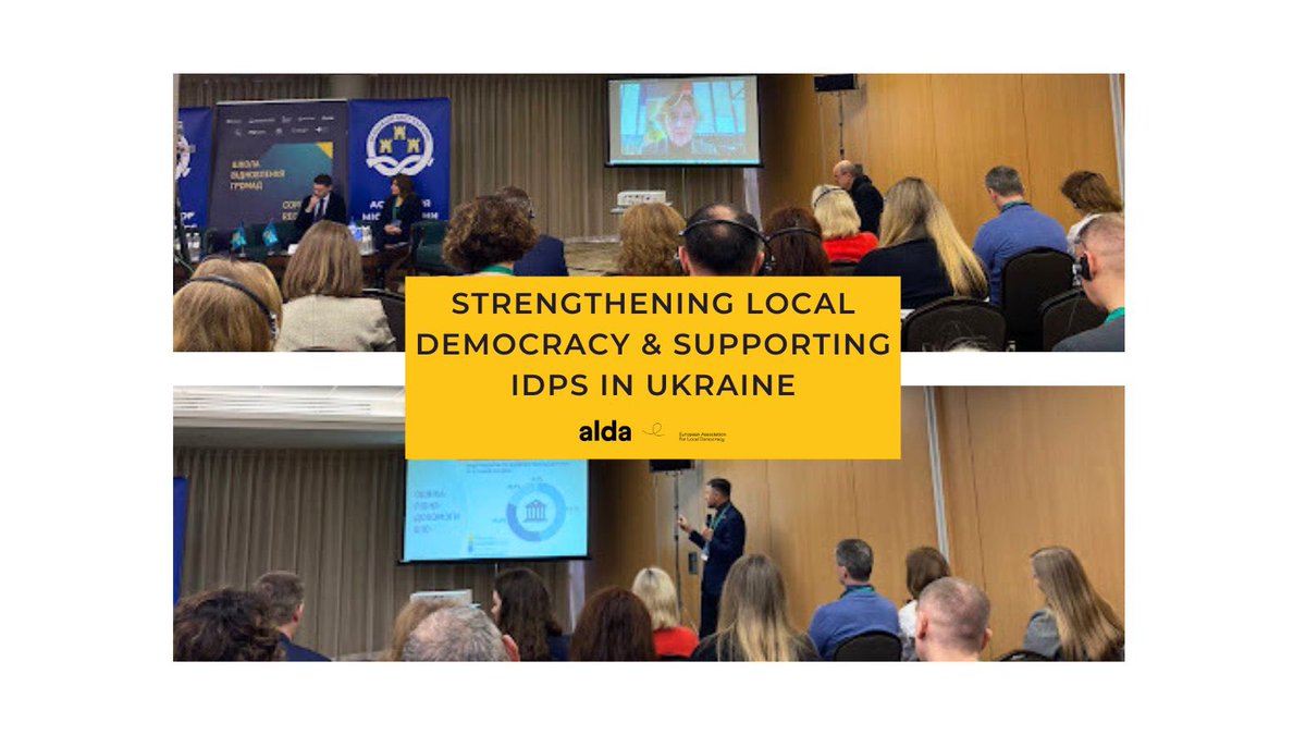 alda* (@aldaeurope) on Twitter photo On 28 January, ALDA joined the "Future in Ukraine" Forum in Kyiv 🇺🇦. <a href="/AntoValmorbida/">antonella valmorbida</a> and Vadim Boichenko emphasised democracy, recovery, and IDP support as key elements to stronger communities🤝.
#ALDA4Ukraine #LocalDemocracy On 28 January, ALDA joined the "Future in Ukraine" Forum in Kyiv 🇺🇦. <a href="/AntoValmorbida/">antonella valmorbida</a> and Vadim Boichenko emphasised democracy, recovery, and IDP support as key elements to stronger communities🤝.
#ALDA4Ukraine #LocalDemocracy