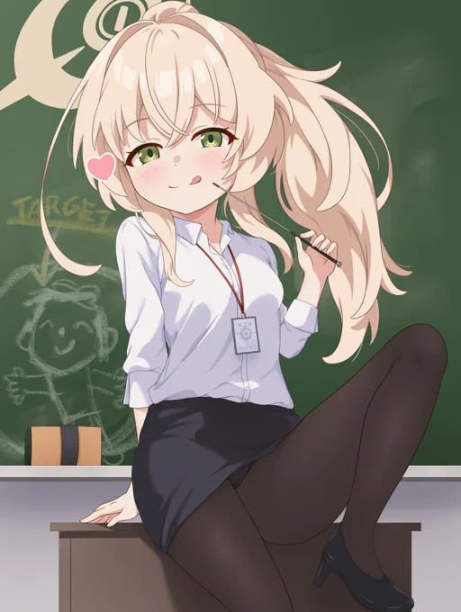 ニヤニヤ教授先生#ブルアカ 