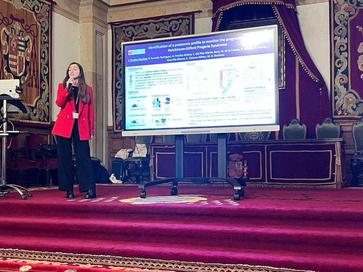 Maru G. Barderas (@marugbarderas) on Twitter photo La Dra. Laura Mouriño y la Doctoranda Inés Perales en las Jornadas de Jóvenes Investigadores en Proteómica celebradas en Oviedo, presentando los avances del lab de FPVI en EstenosisAórtica y en Progeria!
<a href="/SEProt_Oficial/">SEPROT</a> <a href="/idiscam/">IDISCAM</a> <a href="/HNPdivulga1/">HNPdivulga</a> <a href="/sescamtoledo/">SESCAM</a> <a href="/HNParaplejicos/">H. N. Parapléjicos</a> La Dra. Laura Mouriño y la Doctoranda Inés Perales en las Jornadas de Jóvenes Investigadores en Proteómica celebradas en Oviedo, presentando los avances del lab de FPVI en EstenosisAórtica y en Progeria!
<a href="/SEProt_Oficial/">SEPROT</a> <a href="/idiscam/">IDISCAM</a> <a href="/HNPdivulga1/">HNPdivulga</a> <a href="/sescamtoledo/">SESCAM</a> <a href="/HNParaplejicos/">H. N. Parapléjicos</a>