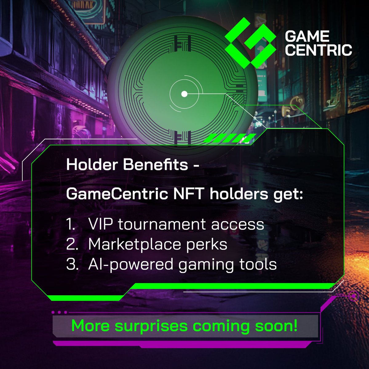 GamefiNaga's tweet photo. GC Genesis Mint 将于 2 月 10 日发售⏰ #GameCentric https://t.co/pYyncoMZAh