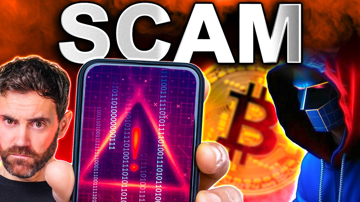 coinbureau's tweet photo. 🚨New Video!🚨

Watch out for these CRYPTO SCAMS!😨

Ever wonder how they steal your crypto without you even knowing? 👀 We’re exposing the TOP 5 SCAMS you need to watch out for this year.

Tune in now!👉https://t.co/9kwvDZdygb