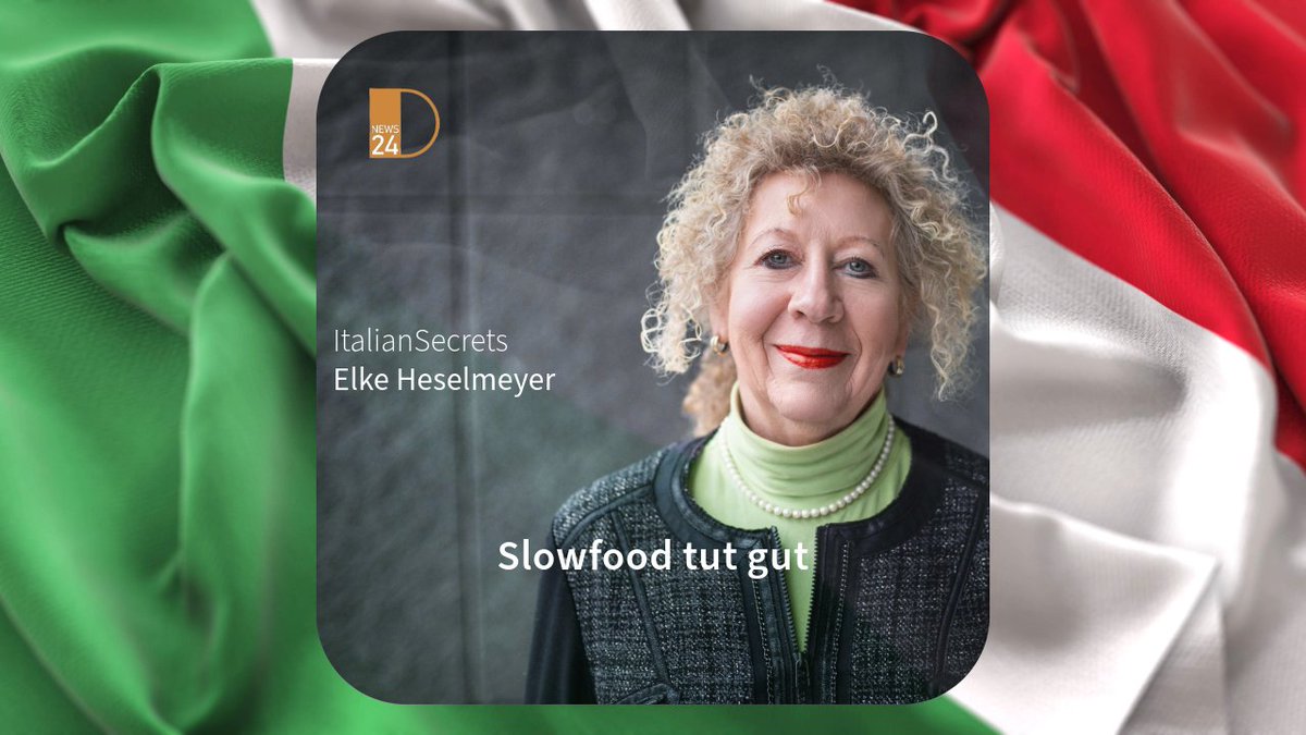 DNEWS24Medien's tweet photo. #ItalianSecrets #ElkeHeselmeyer #DNEWS24
Italian Secrets: Slowfood tut gut
Weniger essen, dafür mehr nachhaltige Qualität – das ist gut für die #Landwirtschaft, die Umwelt und – natürlich – für sich selbst. Eben #Slowfood.
https://t.co/OEhueJNPHm https://t.co/e16Por2MKk