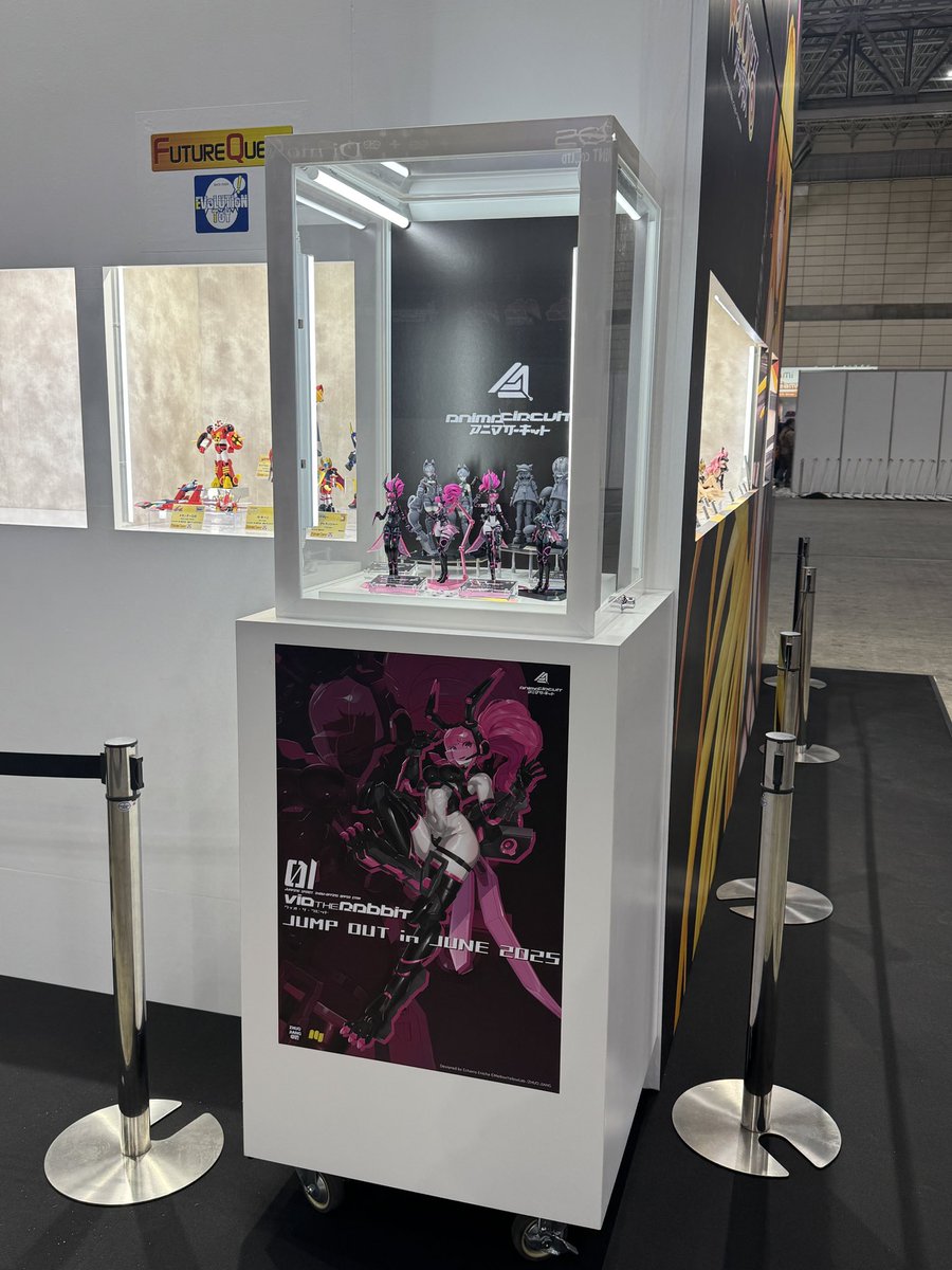 animacircuit's tweet image. ワンフェス設営終わりました!明日はユニオンクリエイティブさんブースでお待ちしております! #WF2025W #アニマサーキット