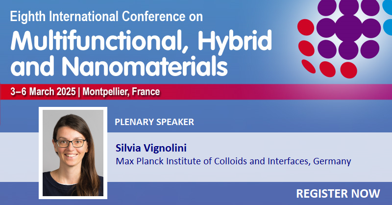 Elsevier Materials Science (@elsevierms) on Twitter photo Colours with a twist: bio-inspired self-assembled chiral architecture – Plenary lecture by
Silvia Vignolini (<a href="/VignoliniLab/">VignoliniLab</a>) <a href="/MpiciPotsdam/">Max Planck Institute of Colloids and Interfaces</a> at #hybridmaterials2025. View all 30 invited speakers and register at spkl.io/6012f9pmw Colours with a twist: bio-inspired self-assembled chiral architecture – Plenary lecture by
Silvia Vignolini (<a href="/VignoliniLab/">VignoliniLab</a>) <a href="/MpiciPotsdam/">Max Planck Institute of Colloids and Interfaces</a> at #hybridmaterials2025. View all 30 invited speakers and register at spkl.io/6012f9pmw