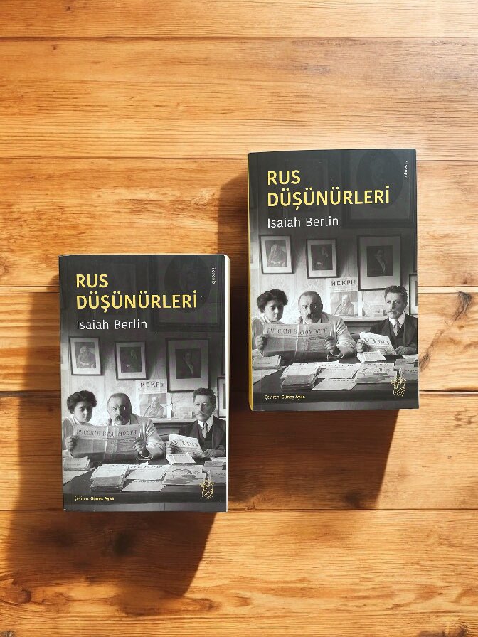 MinotorKitap's tweet photo. Bu kitap, Berlin’in otuz küsur yıllık bir süreçte yazdığı, Rusya’nın olağanüstü yazar ve filozoflarının Rus kültürü üzerindeki etkilerini çeşitli temalar etrafında irdeleyen bu tarihî yazılarının toplu bir derlemesi niteliğini taşıyor.

#MinotorKitap #RusDüşünürleri #IsaiahBerlin https://t.co/sDMWT1P7Jx