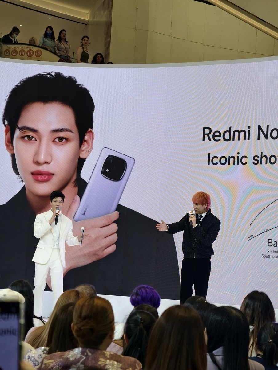 iPhone_Droid's tweet image. น้อง BamBam ขอมือถือผู้บริหารแจกเพิ่ม 2 เครื่อง โอ้โห ดีมาก

#RedmiNote14SeriesxBamBam
#RedmiNote14Series
#ปังทุกช็อตเป๊ะด้วยAI