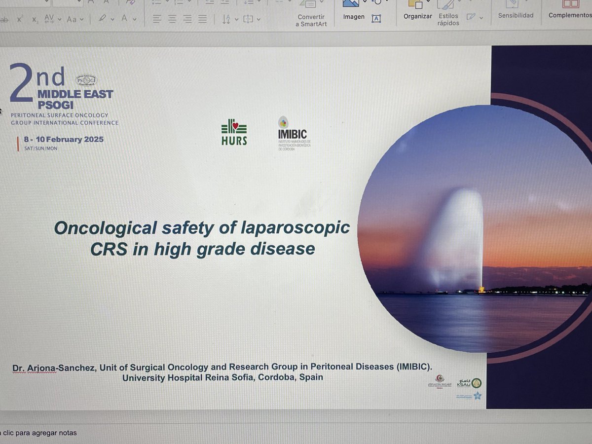 Alvaro Arjona (@alarjosan) on Twitter photo 2nd JEDDAH MID EAST <a href="/PSOGI_EC/">Peritoneal Surface Oncology Group International</a> meeting, <a href="/HUReinaSofia/">Hospital Universitario Reina Sofía</a> has been honored invited ti talk about prophylactic and lparoscopic HIPEC <a href="/aecirujanos/">aecirujanos</a> <a href="/dr_mohammadyami/">Dr.Mohammad ALYAMI</a> <a href="/oliviawriting/">Olivia Sgarbura</a> <a href="/DeliaCortesGuir/">Delia Cortés Guiral</a> <a href="/somusp9/">Somashekhar SP</a> <a href="/operarelcancer/">SEOQ | Los cirujanos del cáncer #operarelcancer</a> 2nd JEDDAH MID EAST <a href="/PSOGI_EC/">Peritoneal Surface Oncology Group International</a> meeting, <a href="/HUReinaSofia/">Hospital Universitario Reina Sofía</a> has been honored invited ti talk about prophylactic and lparoscopic HIPEC <a href="/aecirujanos/">aecirujanos</a> <a href="/dr_mohammadyami/">Dr.Mohammad ALYAMI</a> <a href="/oliviawriting/">Olivia Sgarbura</a> <a href="/DeliaCortesGuir/">Delia Cortés Guiral</a> <a href="/somusp9/">Somashekhar SP</a> <a href="/operarelcancer/">SEOQ | Los cirujanos del cáncer #operarelcancer</a>