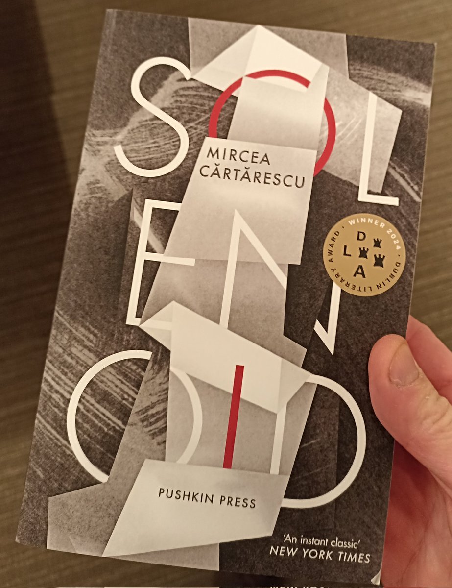 David Hill (@1_davidhill) on Twitter photo Last year's <a href="/dublinlitaward/">Dublin Literary Award</a> winner is a claustrophobic surreal journey through communist Romania that gets to the heart of the trapped nature of the human condition. Not an easy book to read but certainly an impressive feat of writing.
#bookrecommendations #books #bookreview Last year's <a href="/dublinlitaward/">Dublin Literary Award</a> winner is a claustrophobic surreal journey through communist Romania that gets to the heart of the trapped nature of the human condition. Not an easy book to read but certainly an impressive feat of writing.
#bookrecommendations #books #bookreview