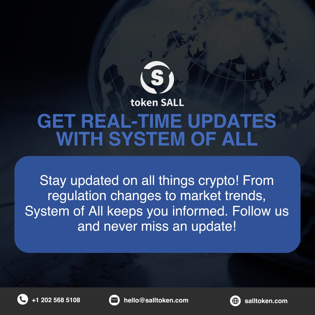 SALLtoken's tweet image. Stay Updated on Crypto Insights 🌐 

Navigate the fast-paced world of crypto with ease! 

We bring you essential updates on regulations, market shifts, and emerging trends, helping you make informed decisions. 

Follow us to stay connected and ahead in the digital economy! 📈🚀