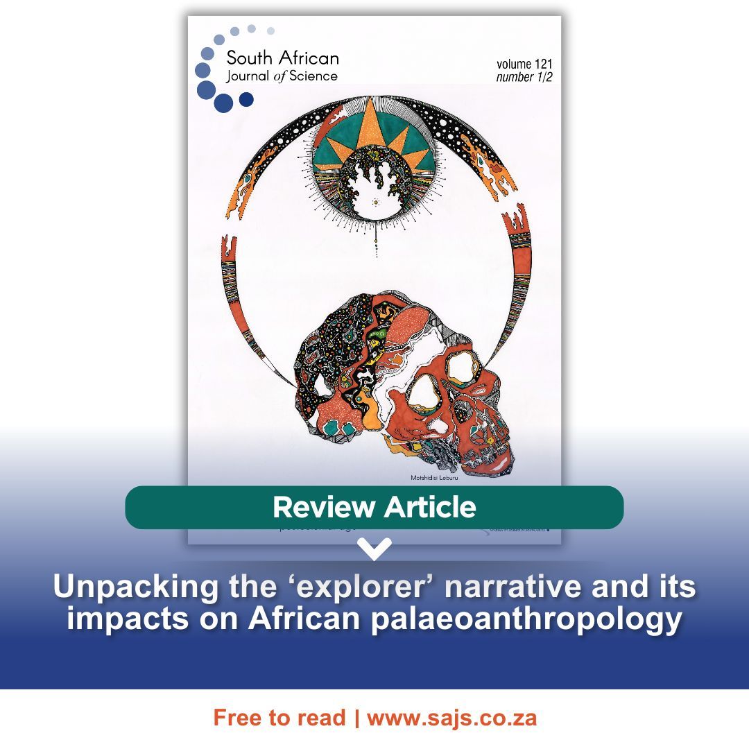 Ackermann le ba bangwe batlisitse ka moo kanelo ya motlhotlhomisi e tlhotlheleditseng palaeoanthropology ya Aforika, go neelana ka temogo e kgolo ya go tlhoka tekatekano ga saense le ditšhono tsa go baakanya.
doi.org/10.17159/sajs.… #SDG5 #SDG10 #SDG16 <a href="/Keneiloe/">Bones💀</a> <a href="/heri_uct/">HERI</a>