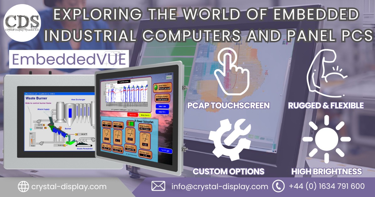 CrystalDisplays's tweet image. 🌍🔧 Dive into the fascinating world of Embedded Industrial Computers and Panel PCs! These rugged devices are the backbone of modern manufacturing, powering automation, monitoring systems, and more!💻🚀
crystal-display.com/exploring-the-…
#EmbeddedComputers #IndustrialAutomation #PanelPCs