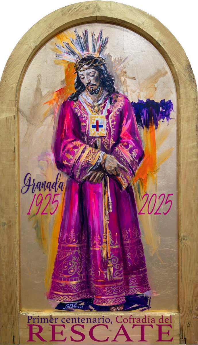 Cartel Primer centenario, Cofradía del
Rescate Granada.

118 x 68,5 cm.

Técnica mixta sobre tabla
.
.
.
.
<a href="/rescategranada/">Cofradía del Rescate</a> 
#granada #rescate #centenario #aniversario #ss #semanasantagranada #semanasanta <a href="/RescateGranada/">Cofradía del Rescate</a>