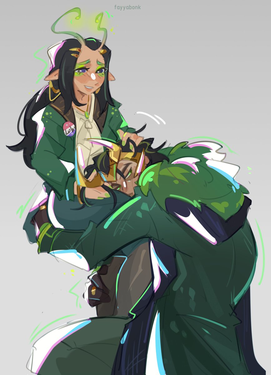 FayyaBonk's tweet image. getting comfy?

#MarvelRivals #Mantis #Loki
