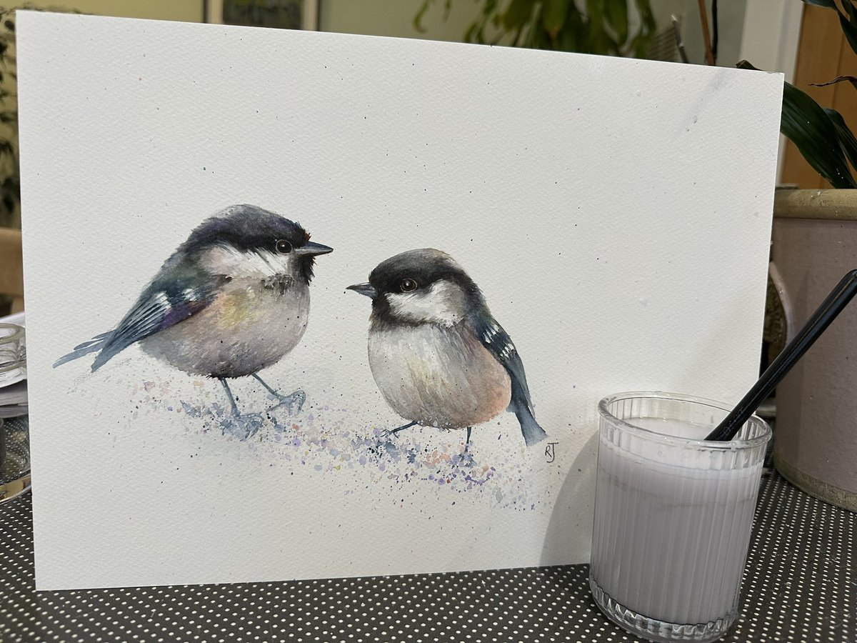Swapping between art media is not as easy as I expected! Back to watercolours this morning. And, back to reaching less and less people each time I post!