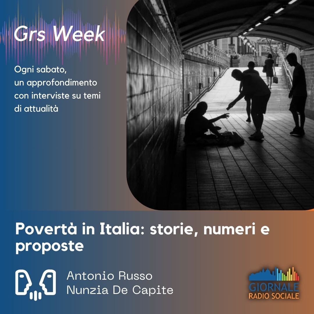 Grs Week 👉 Povertà in Italia: storie, numeri e proposte

🎧giornaleradiosociale.it/audio/poverta-…

🎙️Povertà in Italia: la dimensione del problema e le possibili soluzioni. Con Antonio Russo, portavoce di <a href="/alleanzapoverta/">Alleanza contro la Povertà</a> e Nunzia De Capite, responsabile Advocacy di <a href="/CaritasItaliana/">Caritas Italiana</a>