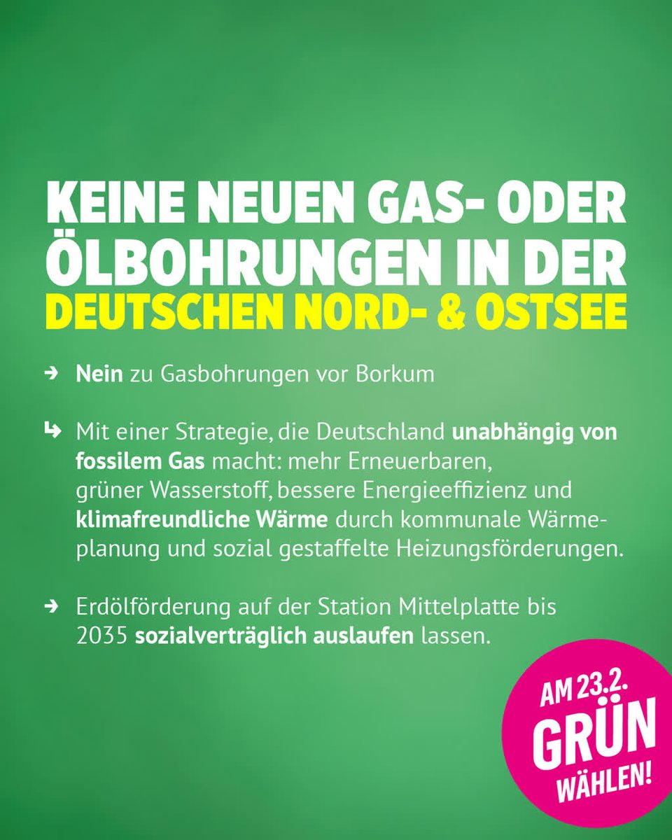 Julia Friederike Harnal (nee Kamerichs) (@harnaljulia) on Twitter photo Das nicht auch noch !!!
🌊⚓️🛟
#OstseeLiebe
#DerWahreNorden
#Schleswig-Holstein
#GehtWählen
#GrueneZukunft
#gruenewaehlen
<a href="/Die_Gruenen/">BÜNDNIS 90/DIE GRÜNEN</a>
<a href="/habeck4kanzler/">Habeck4Kanzler</a>
💚🌻💚🌻💚🌻💚 Das nicht auch noch !!!
🌊⚓️🛟
#OstseeLiebe
#DerWahreNorden
#Schleswig-Holstein
#GehtWählen
#GrueneZukunft
#gruenewaehlen
<a href="/Die_Gruenen/">BÜNDNIS 90/DIE GRÜNEN</a>
<a href="/habeck4kanzler/">Habeck4Kanzler</a>
💚🌻💚🌻💚🌻💚