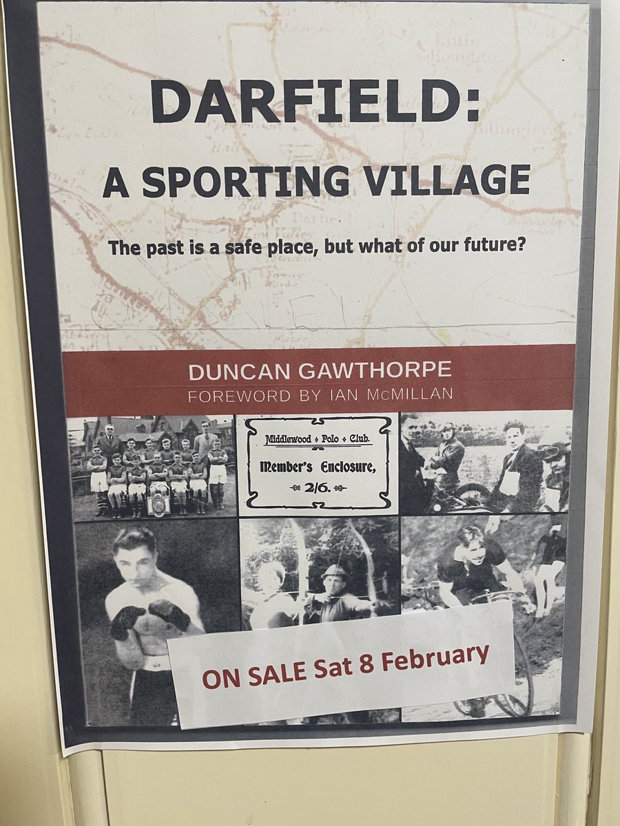 On sale today at ⁦<a href="/DarfieldMuseum/">Maurice Dobson Museum</a>⁩ !