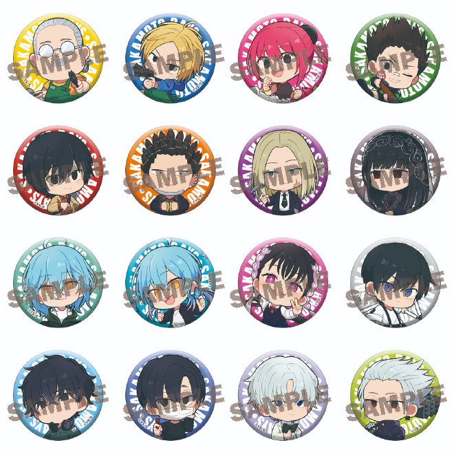 SAKAMOTO DAYS × TOWER RECORDS CAF （タワレコカフェ）ミニキャラ