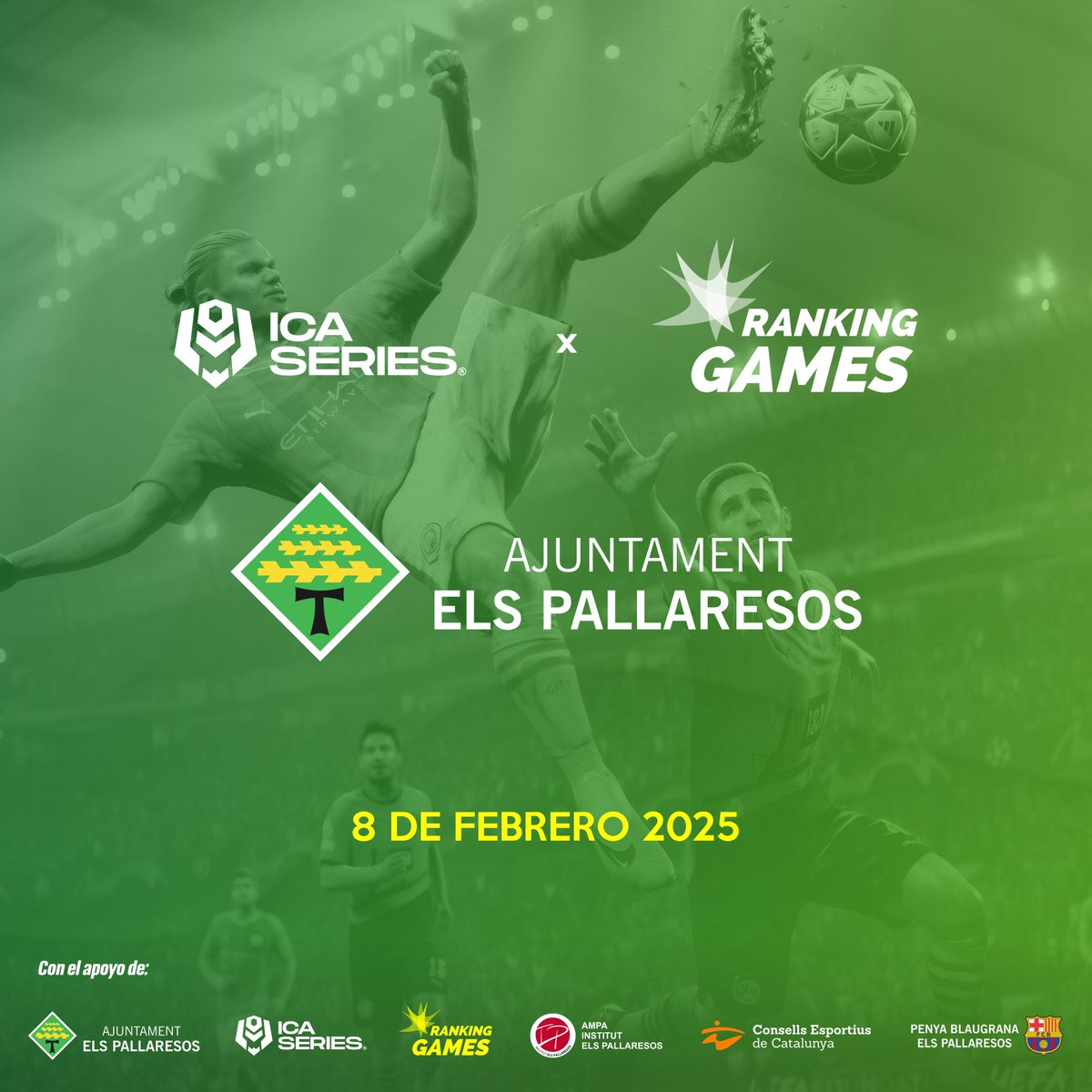 ¡Calentamos motores para el torneo de FC en Els Pallaresos! 😉

Al mando tenemos a <a href="/terrastox/">Terrastox 🎙️</a> y @alexribirai para ponerle voz a este maravilloso encuentro. 

¡No te lo pierdas! ⬇️

🔴Twitch.tv/icaseries 🔴