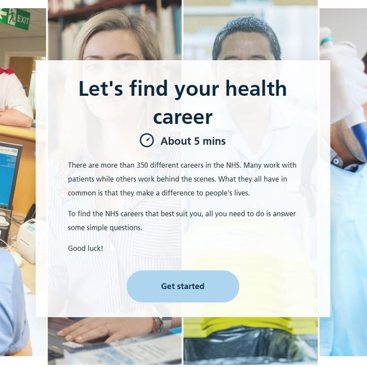 Why not spend 5 minutes this weekend to think about your future? 💭 

The NHS Health Careers quiz is a great tool to start with! There are more than 350 careers on offer, there is something for everyone.

healthcareers.nhs.uk/FindYourCareer