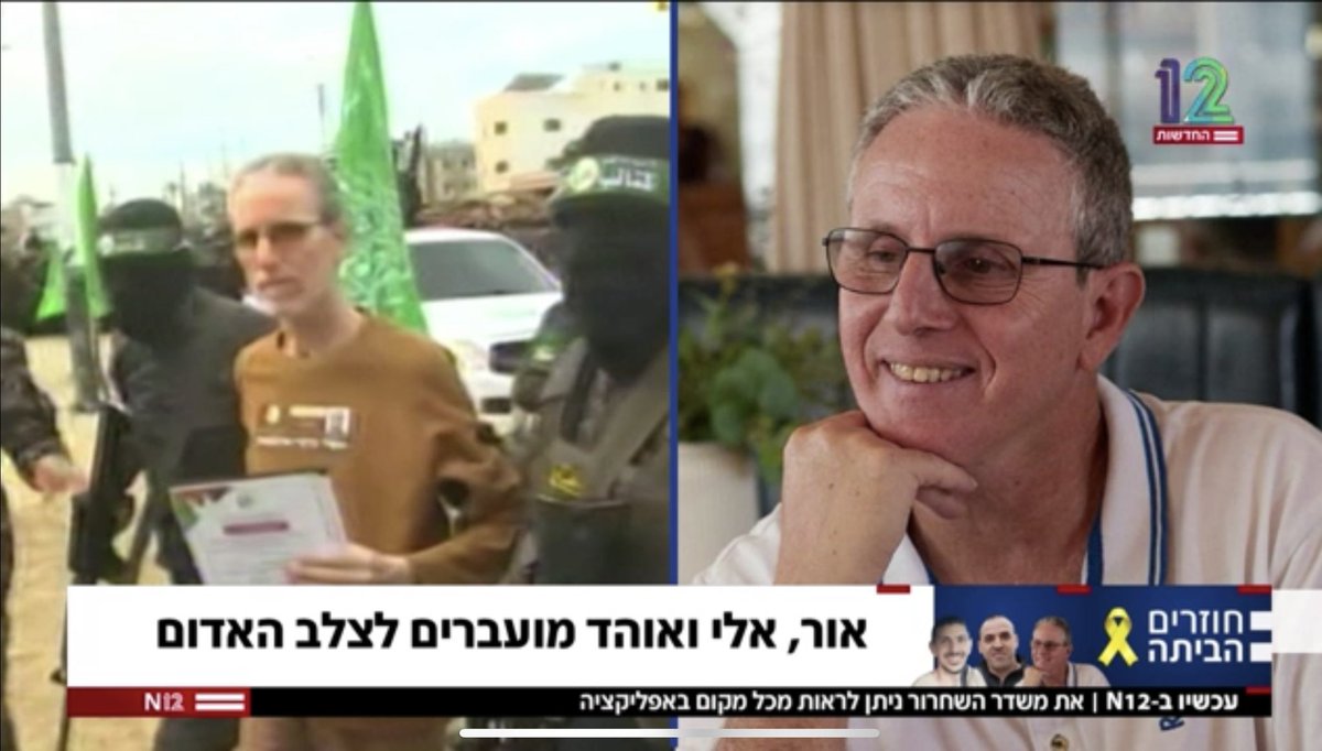 Eli, Or, and Ohad before and after captivity. 
All civilians. Another proof of how cruel is Hamas and the living hell the hostages are going through in the tunnels.