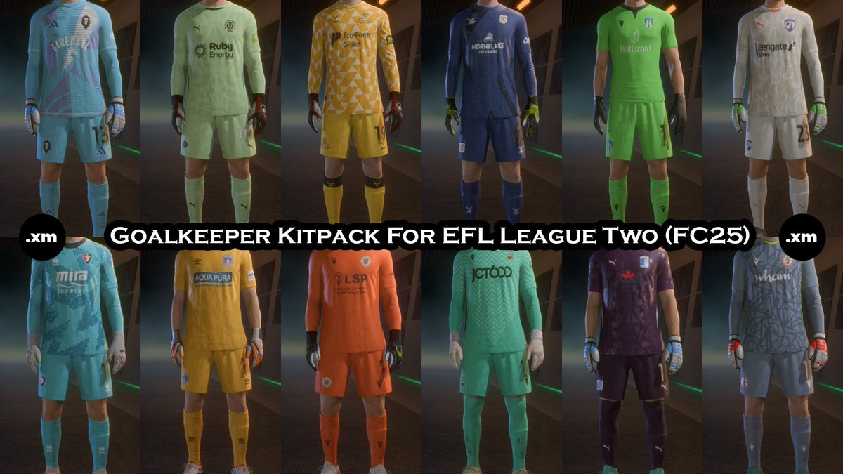 dootxm's tweet photo. EFL League Two GK Kitpack (FC25)
-
GET IT NOW FOR FREE! ⚡
-
Download:
🖇️ Link in bio!
-
#FC25
#kitpack
#kits
@EASPORTSFC https://t.co/Uw417q3iZ9
