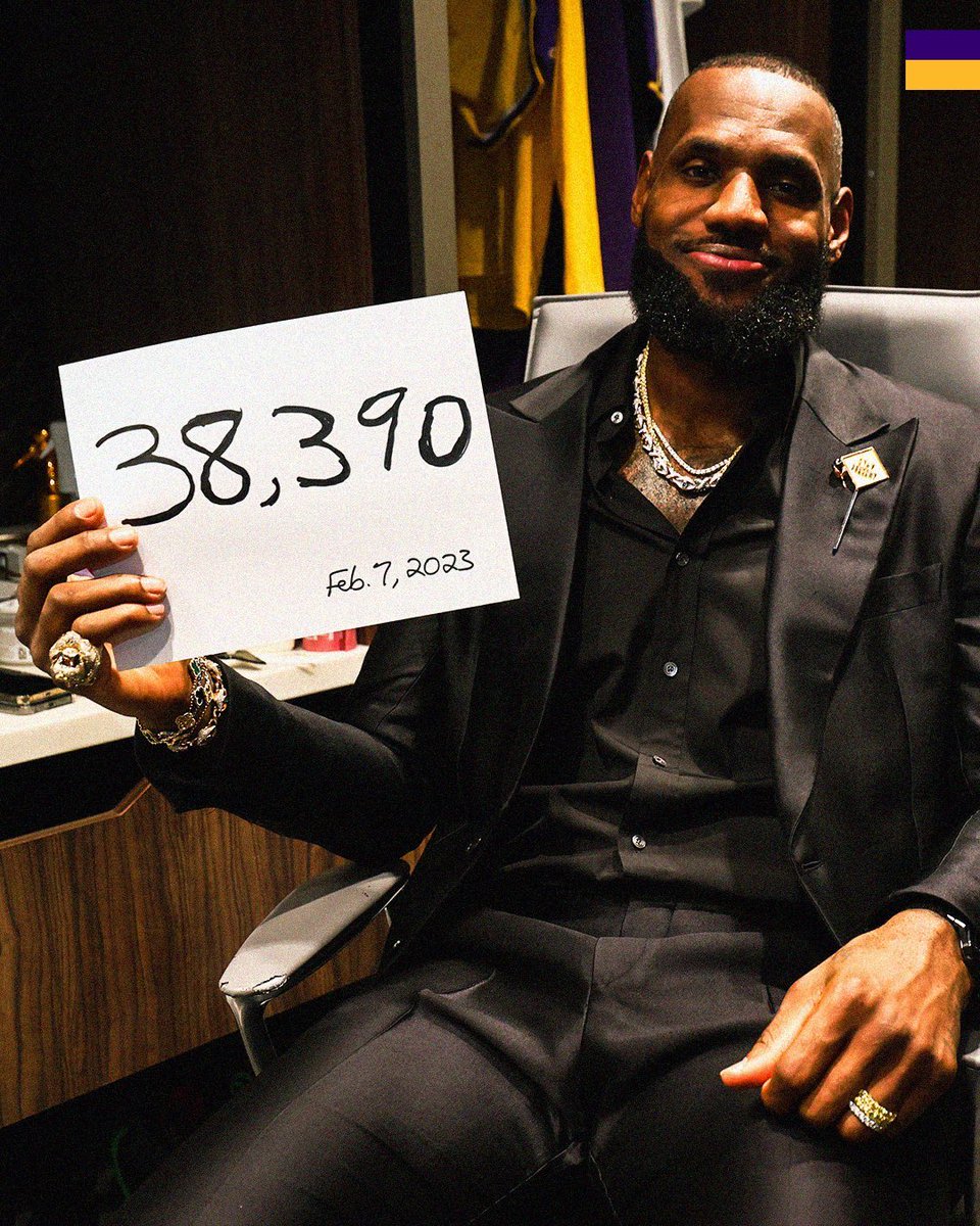 2 Yıl Önce Bugün 📆 

LeBron James, NBA tarihinin en skorer oyuncusu oldu.