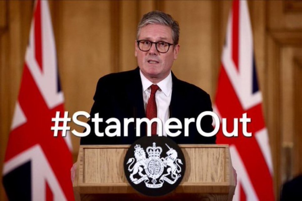 🇬🇧 GET KEIR STARMER OUT

Let's try to get #StarmerOut trending and send a message to the PM that he doesn't command the support of the British people
 #StarmerOut #StarmerOutNow 🇬🇧