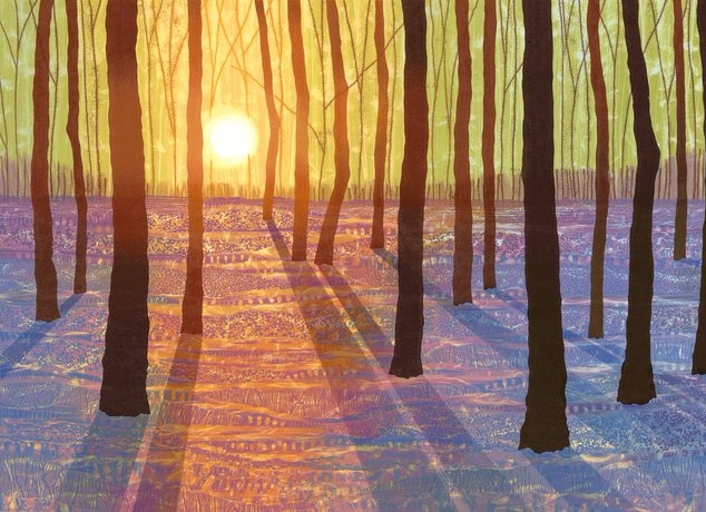 Contemporary Northumberland based UK printmaker, Rebecca Vincent #womensart