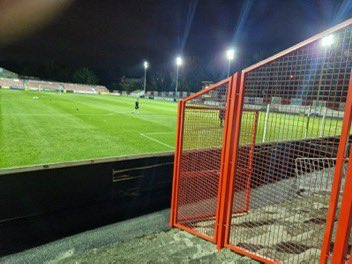 As if the view of the goal in the away end in Richmond wasn’t bad enough already they have added a fence🤦‍♂️