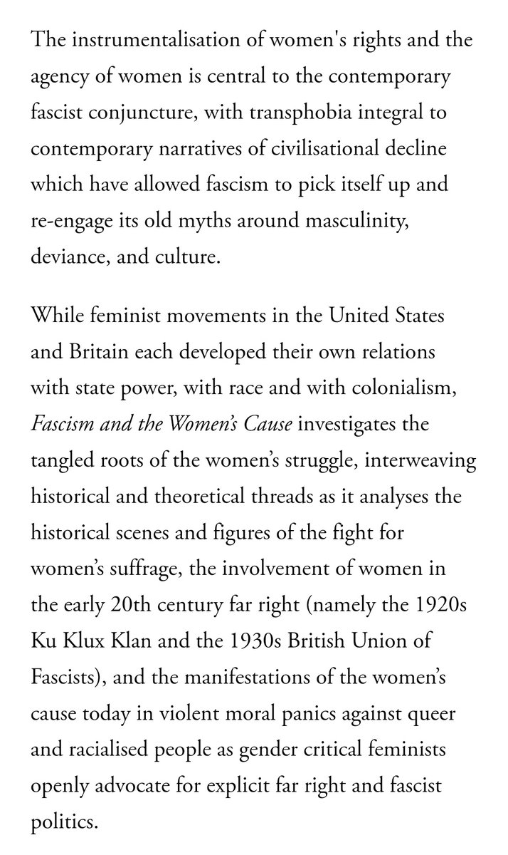 michael (@sisyphusa) on Twitter photo really pleased to announce that <a href="/steinosteino/">alex</a> and my new book, Fascism and the Women's Cause, will be out from April 29th, published by the excellent <a href="/Ebb_Magazine/">Ebb</a>. 
ebb-magazine.com/books/p/fascis… really pleased to announce that <a href="/steinosteino/">alex</a> and my new book, Fascism and the Women's Cause, will be out from April 29th, published by the excellent <a href="/Ebb_Magazine/">Ebb</a>. 
ebb-magazine.com/books/p/fascis…