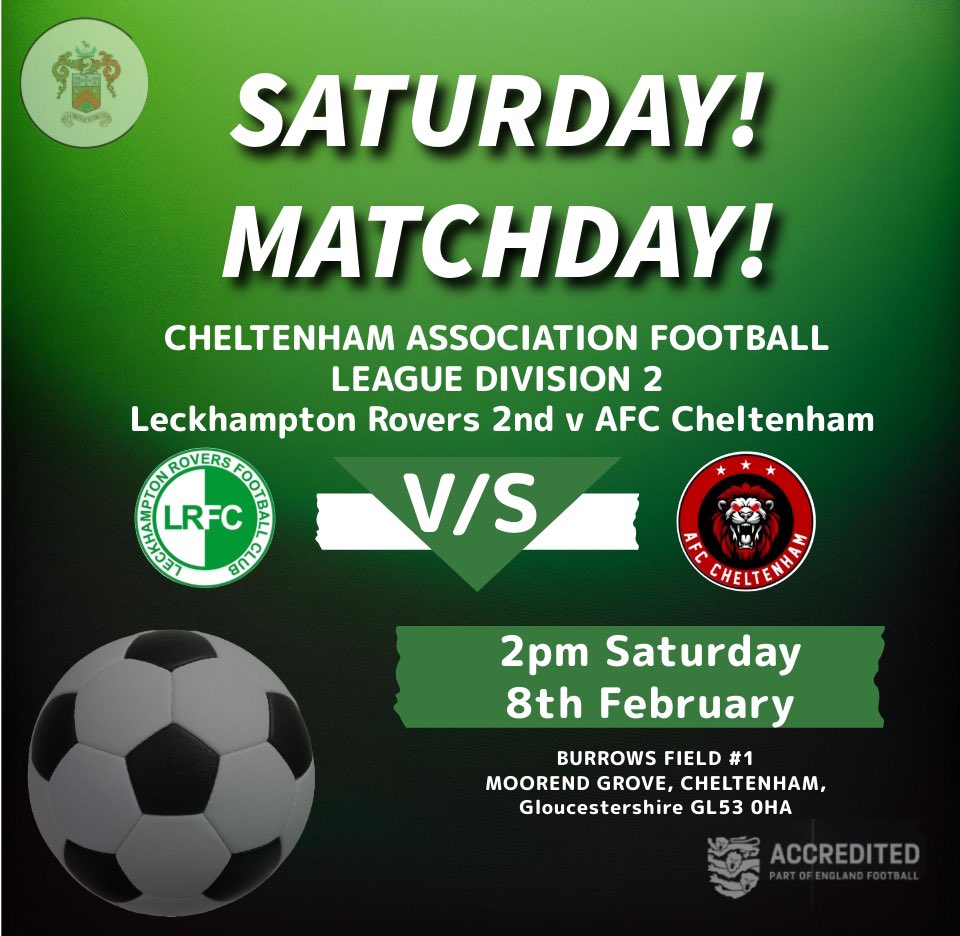 The Seconds are back in action today CAFL Div 2 against high flying <a href="/Official_AFCC/">AFC Cheltenham</a>   

The lads will be hoping to bounce back from last weeks narrow loss to <a href="/WellandRes2015/">Welland Reserves 🇺🇦</a> 

🇳🇬🇳🇬🇳🇬

*January’s player of the month announced later. 🏆