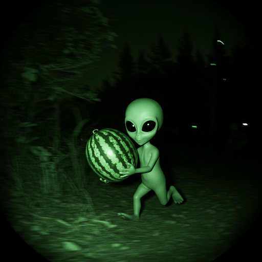 PSN62595111's tweet photo. #DO_NOT_TRY_THIS_AT_HOM #絶対真似するな
Google Gemini 2.0 Flash image generator by imagen3
画像生成
”an alien's abduction moment in the style of night vision goggles”
「暗視装置風: 宇宙人による拉致の瞬間 」
#AIart #imagen3 #意味不明 #スイカ泥棒 #alien_abduction #alien_invasion https://t.co/16n1jXtK27