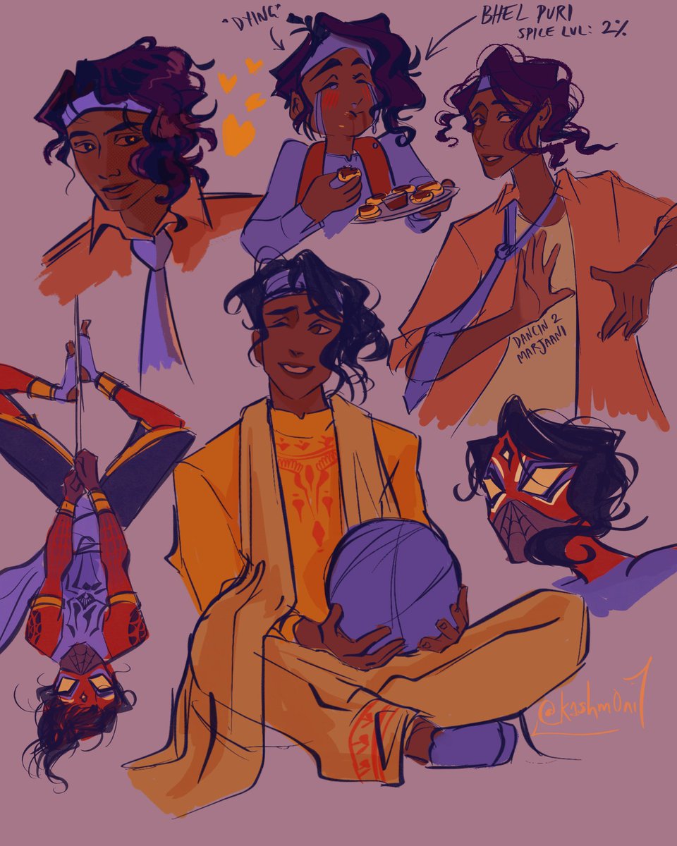 i completely forgot i drew this whaddahell #Spiderverse #pavitr #AcrossTheSpiderVerse