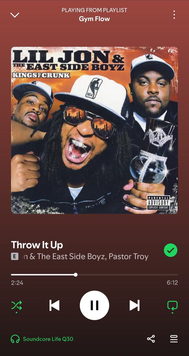 YoBoyCue's tweet image. Was your city representin' if Lil Jon wasn't telling you to throw it up?
#RandomThought #GymFlow