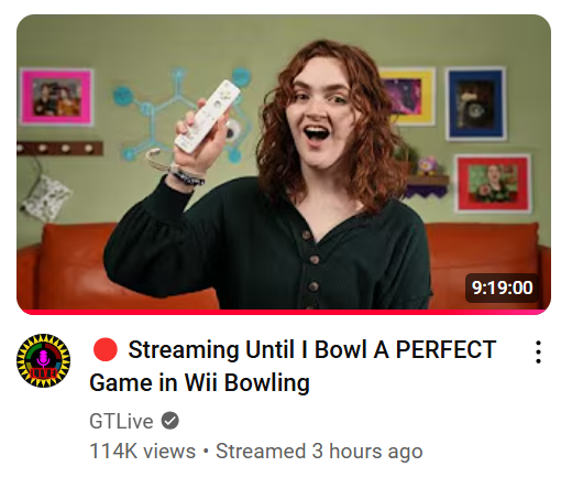 GTeaLive's tweet image. Every 10 years we are destined for an Iconic GTLive Wii Bowling Moment