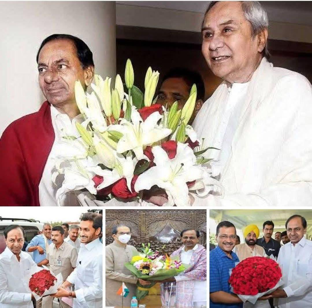 తనతో పాటు నలుగురిని తీస్కొని వెళ్ళడం అంటే ఇదేనేమో...🤣 
<a href="/BRSparty/">BRS Party</a> 
<a href="/KCRBRSPresident/">KCR</a>