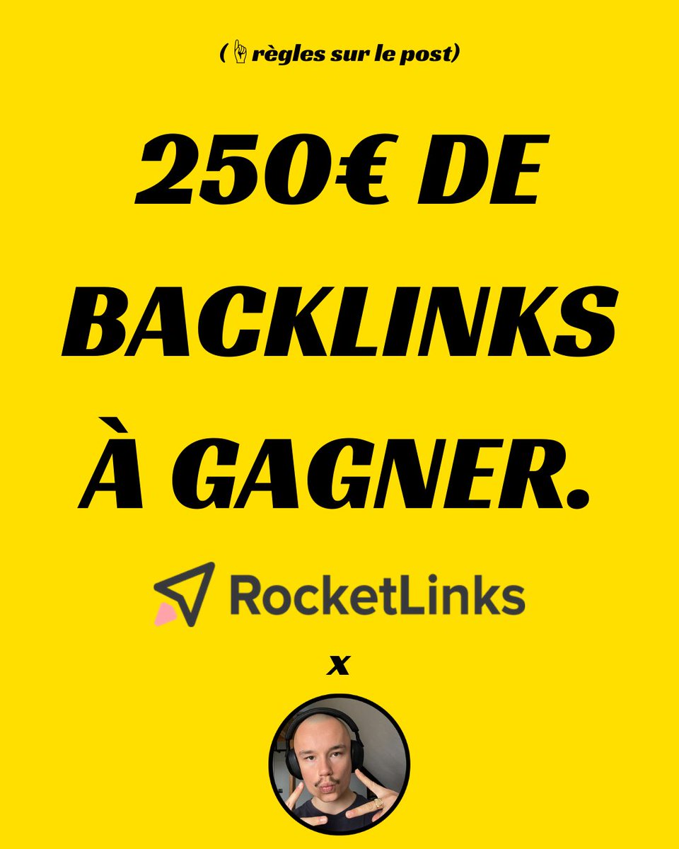 Paul Vengeons (@vengeonsp) on Twitter photo 1. Liker
2. RT
3. Commenter
4. Follow <a href="/VengeonsP/">Paul Vengeons</a> et <a href="/RocketLinks_net/">RocketLinks</a>
Bonne chance à tous 🍀 1. Liker
2. RT
3. Commenter
4. Follow <a href="/VengeonsP/">Paul Vengeons</a> et <a href="/RocketLinks_net/">RocketLinks</a>
Bonne chance à tous 🍀