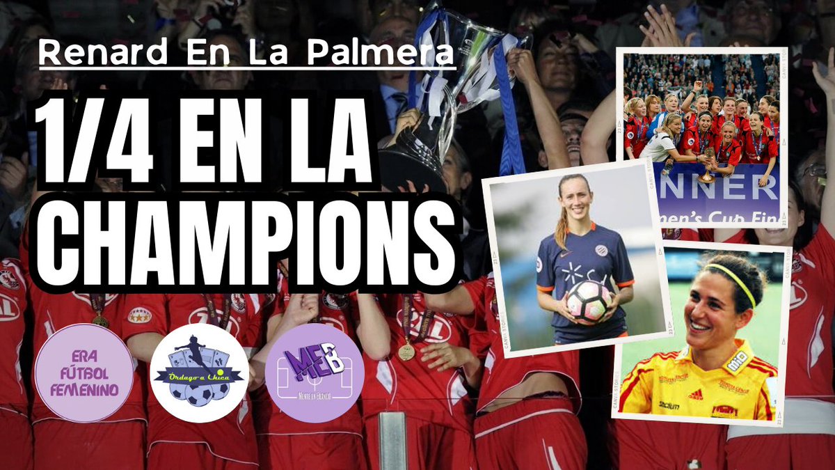 ¡NUEVO VIDEO EN YOUTUBE!
🔓 Exclusivo para miembros del canal
youtu.be/T6SjSVXIdp4

<a href="/Erafutbolfem/">Era Fútbol Femenino</a>, <a href="/OrdagoChica/">Órdago a Chica</a> y <a href="/meb_podcast/">🌟 Mente en Blanco</a> compitiendo en esta edición de #RenardEnLaPalmera nombrando cuartofinalistas en Europa. El Tyreso de Vero, el Montpellier de Vir, ¿llegó el Athletic?