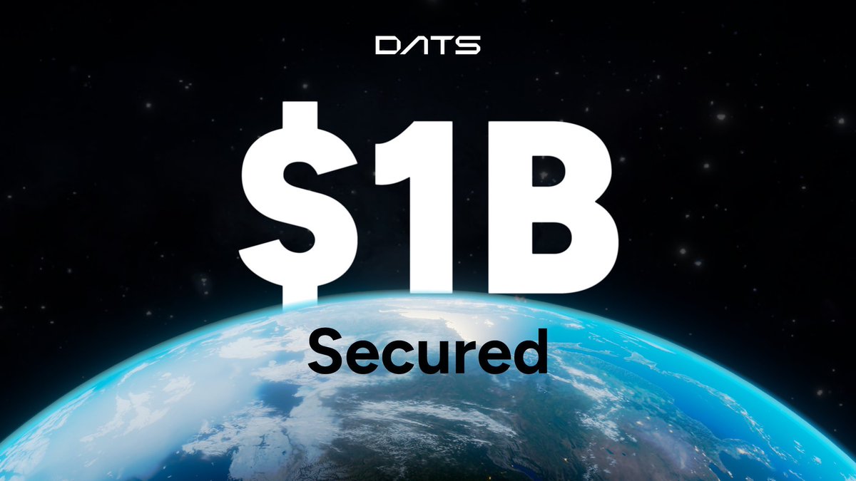 $DATS Airdrop is CONFIRMED

Raised: $1B

Cost: FREE
Time: 12 minutes
Potential: $3,300

Dive in🧵👇

t.me/DATSAPP_bot/da…

$BOOST <a href="/benjaminonIP/">Benjamin</a>