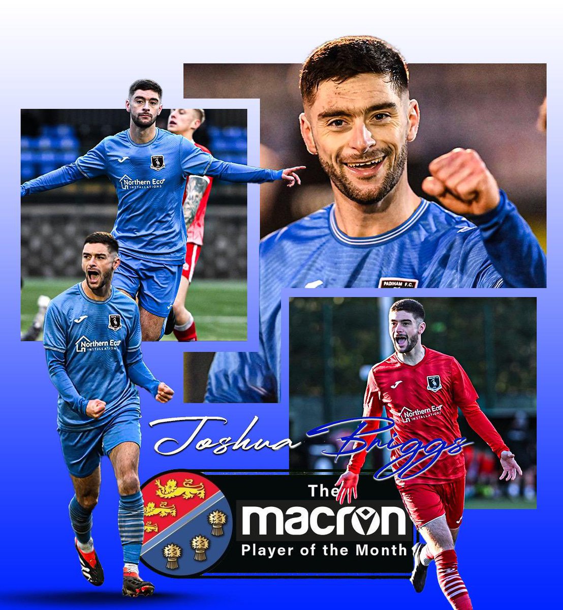 Congratulations Josh Briggs <a href="/nwcfl/">The NWCFL ⚽️</a> Player of the Month January 2025!!

x.com/nwcfl/status/1…