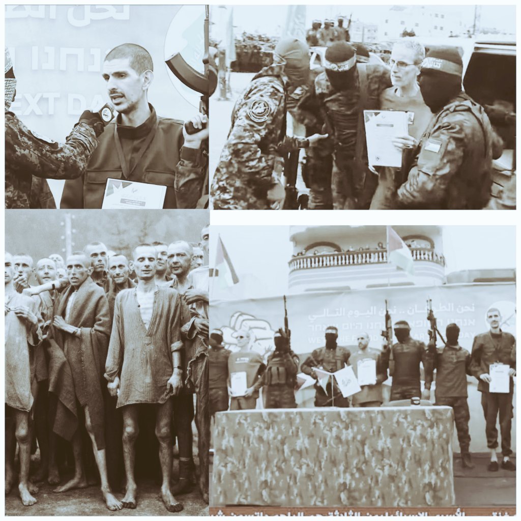 Amjad Taha أمجد طه (@amjadt25) on Twitter photo Hamas treated hostages the same way the Nazis treated Jews, starving them and keeping them in uniform, just as Hitler did to Holocaust survivors. Our hearts and prayers are with the families who have witnessed this in Israel. This inhumane act in Gaza in 2025 is beyond Hamas treated hostages the same way the Nazis treated Jews, starving them and keeping them in uniform, just as Hitler did to Holocaust survivors. Our hearts and prayers are with the families who have witnessed this in Israel. This inhumane act in Gaza in 2025 is beyond