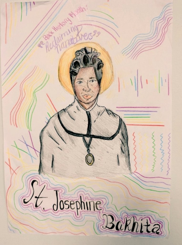 @BC_RE (@bc_redept) on Twitter photo Today is the feast day of St Josephine Bakhita, patron saint of victims of human trafficking.
We pray for all those trapped in slavery, that they will be released from their chains of captivity. ⛓️🙏
<a href="/BishopChalloner/">Bishop Challoner Catholic College</a> Today is the feast day of St Josephine Bakhita, patron saint of victims of human trafficking.
We pray for all those trapped in slavery, that they will be released from their chains of captivity. ⛓️🙏
<a href="/BishopChalloner/">Bishop Challoner Catholic College</a>
