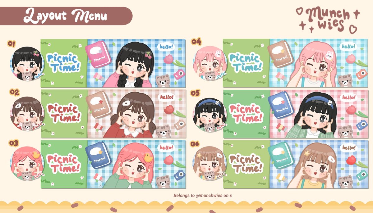 munchwies's tweet image. help rt/repost please!

hi! 👩🏻‍🍳 I membawa layout ready stock chibi yang bisa langsung ditake via dm 💌🧸 only 29k dan kamu bisa bawa pulang anak kicik ini! recolor +2k and free retext, thank you! 🥛🍪

#zonauang
